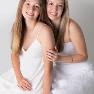 Family participating in Summer Studio Portrait Sessions in Glen Mills, PA